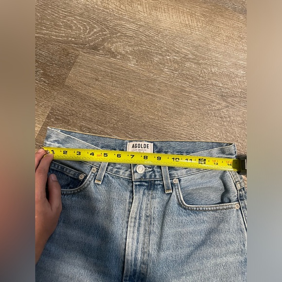 Agolde pinch waist high rise jeans in impression - Picture 5 of 8